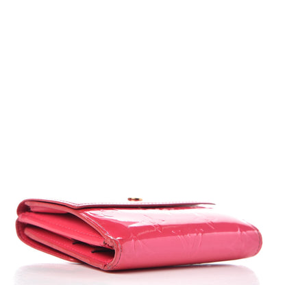 Louis Vuitton Vernis Elise Wallet Fuchsia 4 of 11