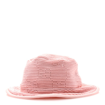 Gucci Cotton Crochet GG Monogram Bucket Hat M Pink 4 of 9