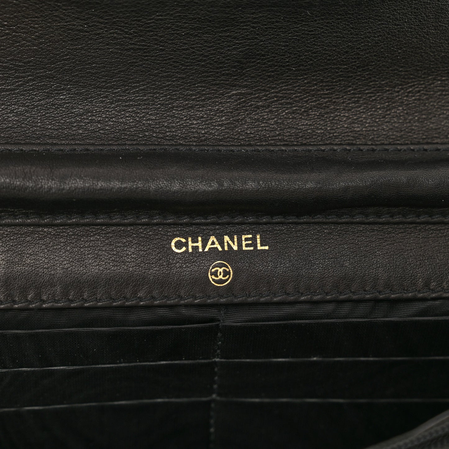 Caviar Timeless CC Wallet on Chain WOC Black