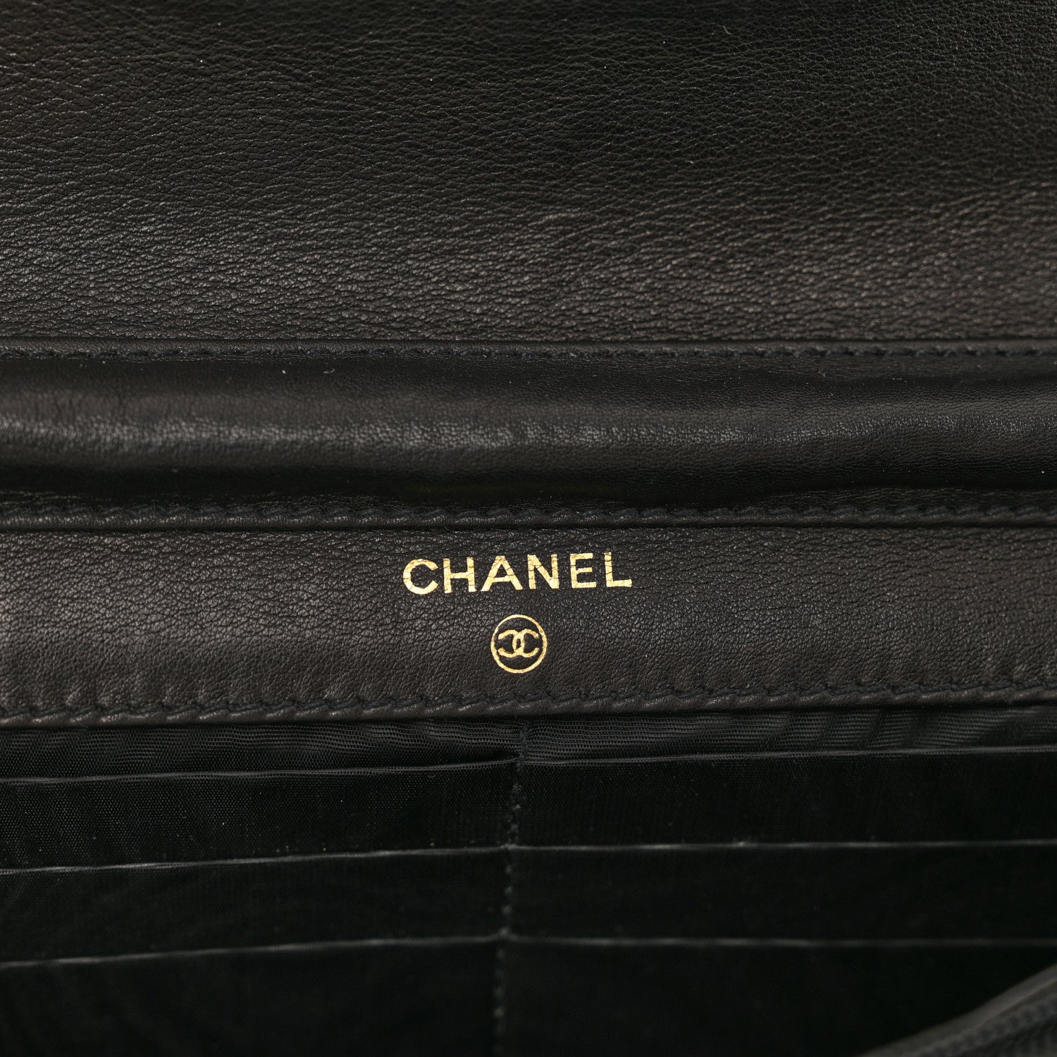 Chanel Caviar Timeless CC Wallet on Chain WOC Black 7 of 11