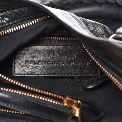Balenciaga Agneau Giant 12 Rose Gold Hardware Town Black 7 of 9