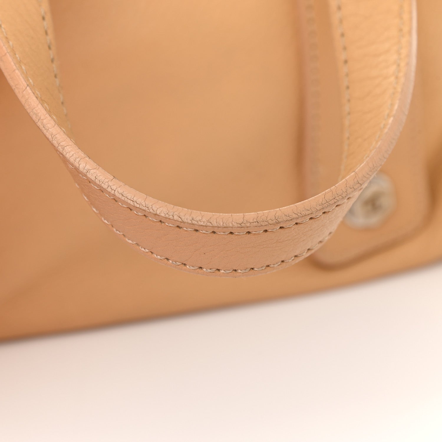 Chanel Deerskin Medium Bolt Bag Beige 15 of 18