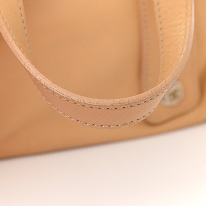 Chanel Deerskin Medium Bolt Bag Beige 15 of 18