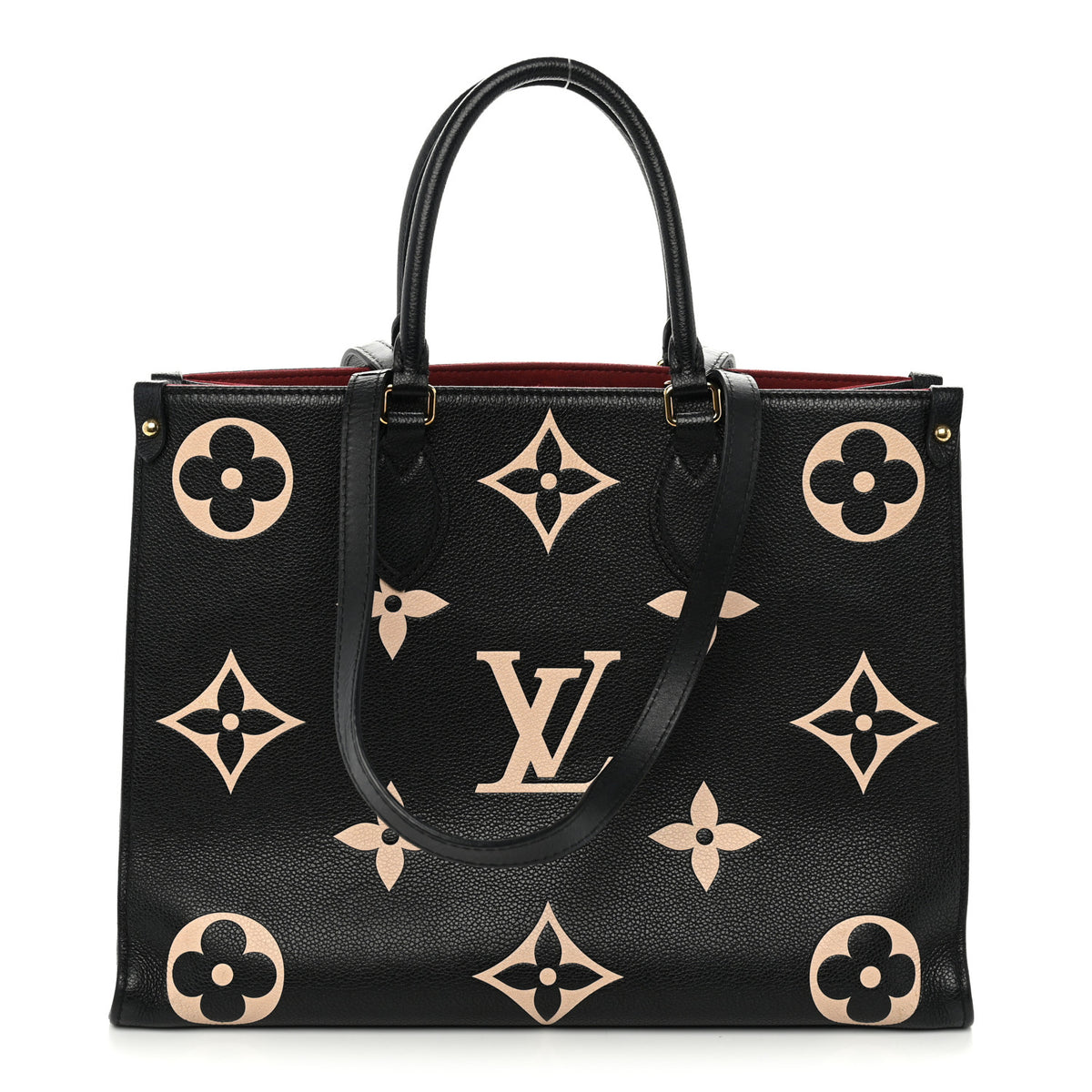 Empreinte Monogram Giant Onthego MM Black Beige