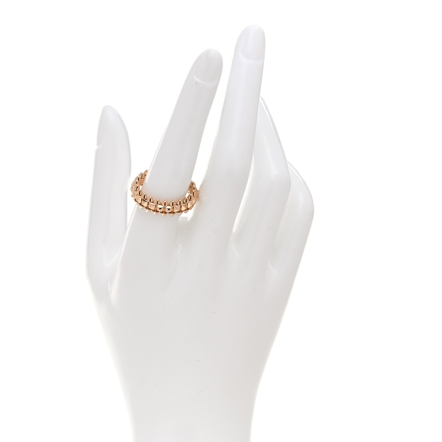 Cartier 18K Pink Gold SM Clash De Cartier Ring 55 7.25 2 of 5