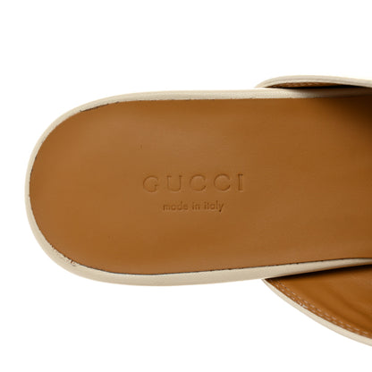 Gucci Malaga Kid Womens Princetown Slippers 39 Mystic White 7 of 8