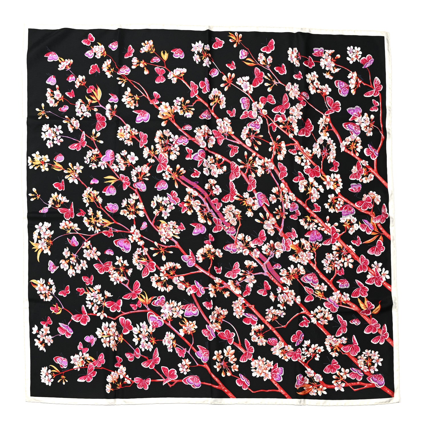 Hermes Silk Vol Amoureux des Azures Scarf 90 1 of 5