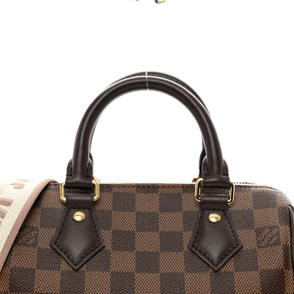Louis Vuitton Damier Ebene Speedy Bandouliere 20 6 of 9