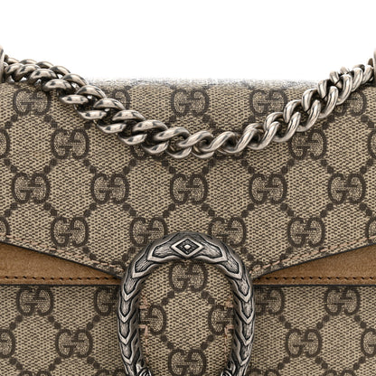 Gucci GG Supreme Monogram Mini Dionysus Shoulder Bag Taupe 7 of 10