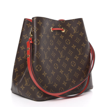 Louis Vuitton Monogram Neonoe MM Coquelicot 4 of 10