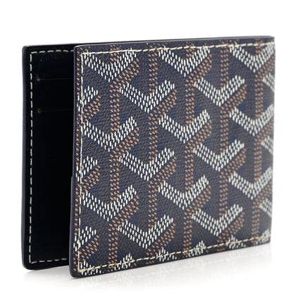 Goyard Goyardine Victoire Card Holder Insert Navy 3 of 6