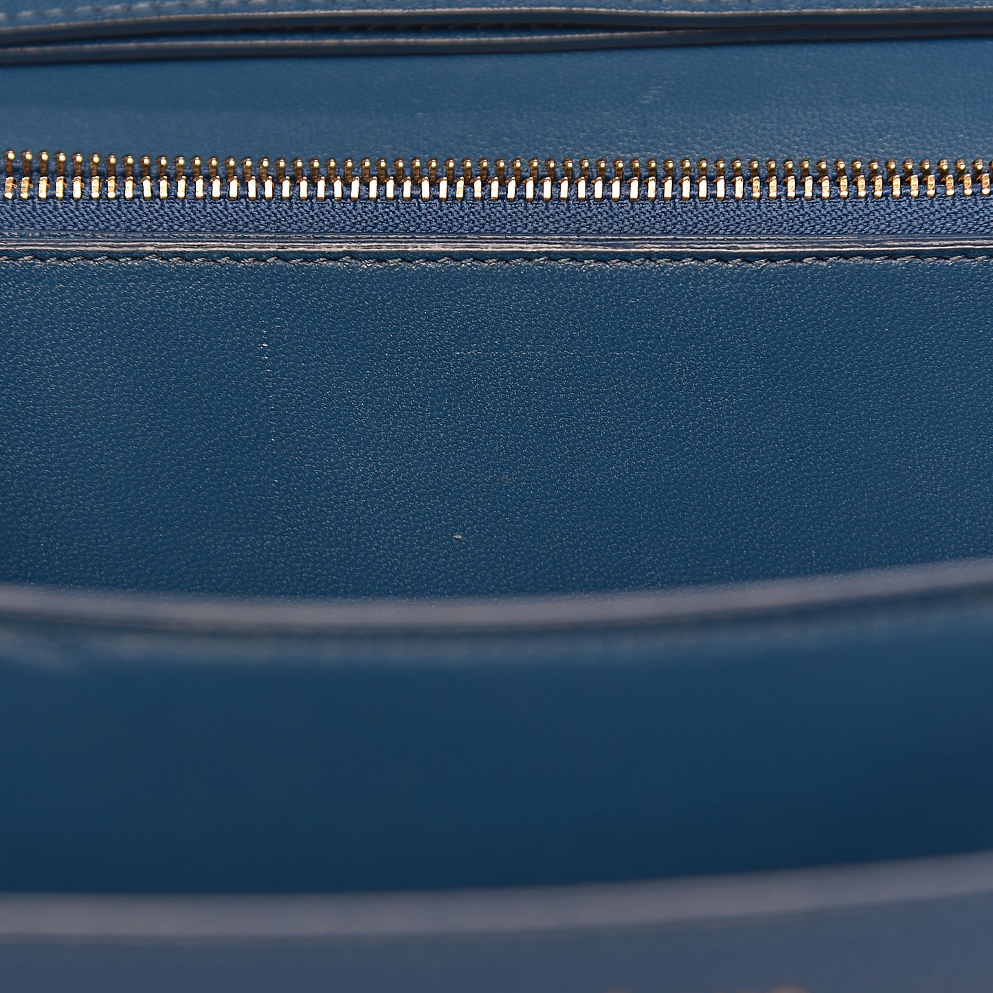 Goatskin Medium Classic Box Flap Bag Deepsea