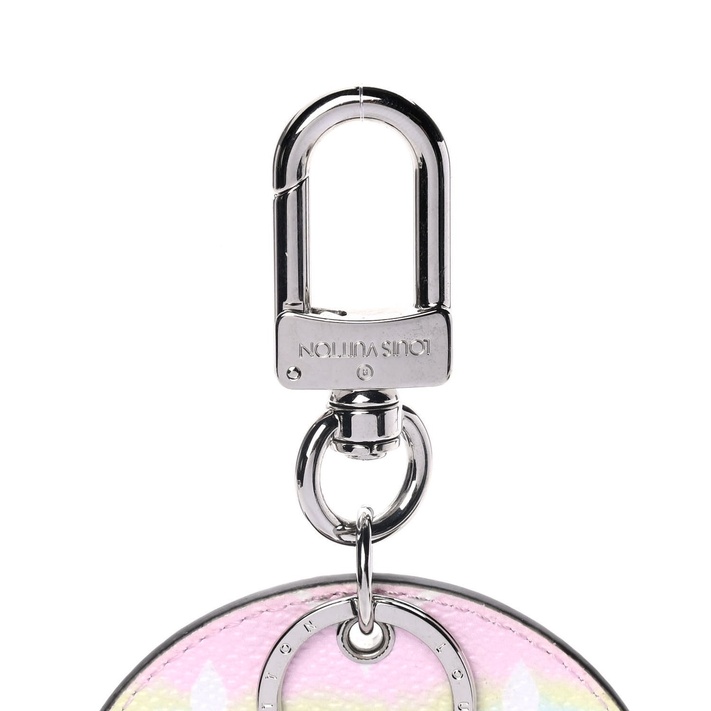 Monogram Escale Bag Charm Key Holder Pastel