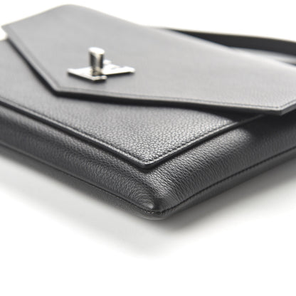 Louis Vuitton Soft Calfskin My Lockme Pochette Black 7 of 9