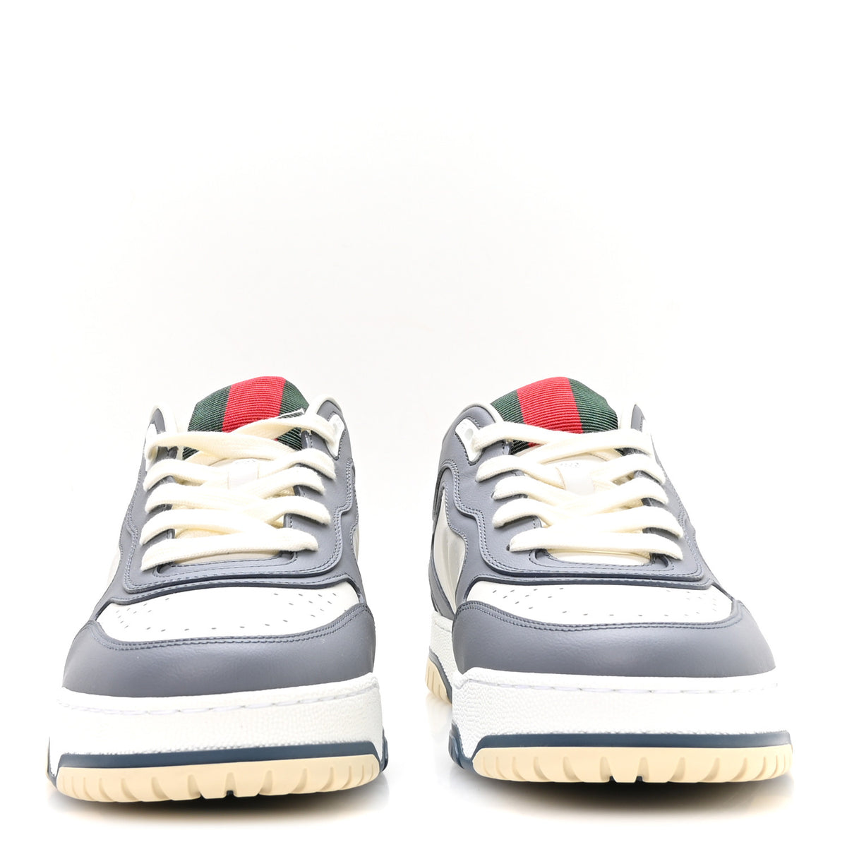 Sparrow Calfskin Mens Re-Web Sneakers 9.5 Grey White
