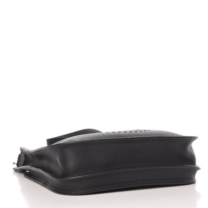 Hermes Taurillon Clemence Evelyne III PM Black 4 of 10