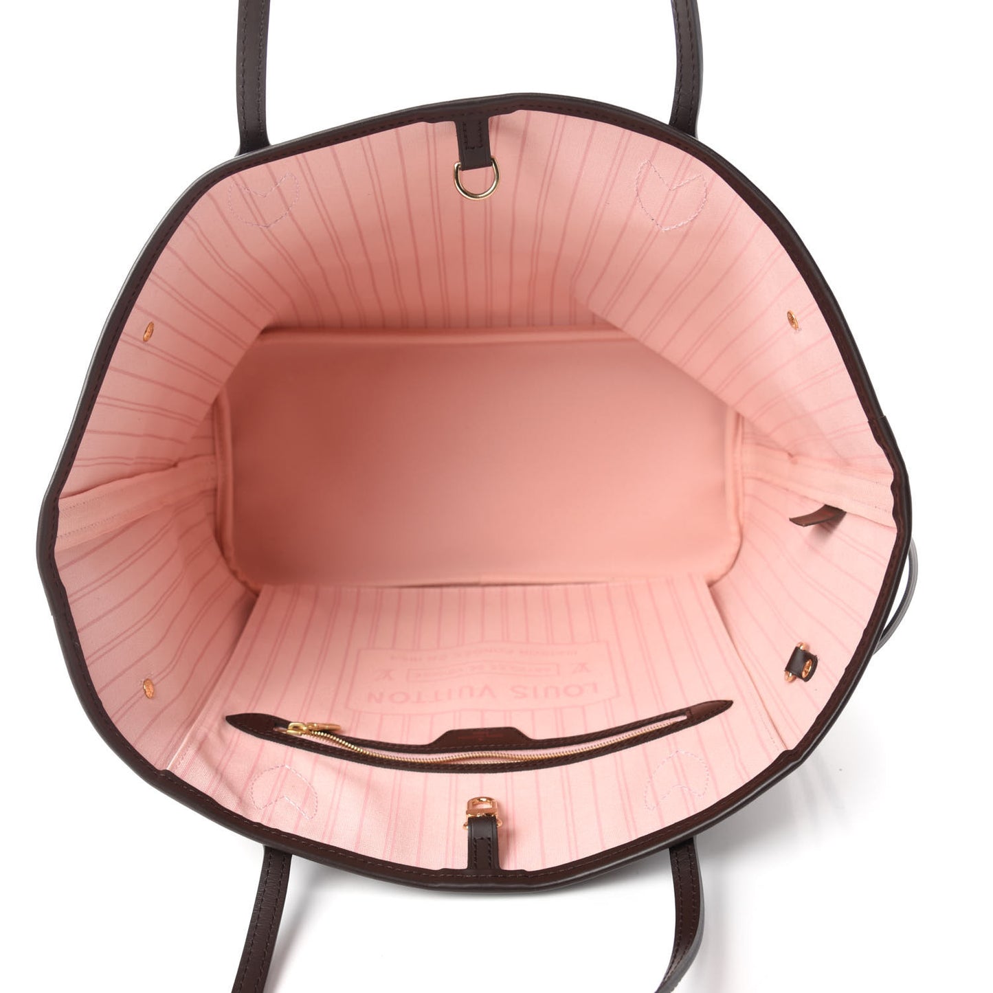 Damier Ebene Neo Neverfull MM Rose Ballerine
