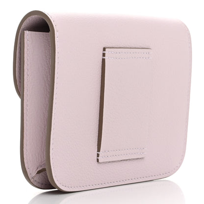 Hermes Evercolor Constance Slim Wallet Mauve Pale 4 of 10