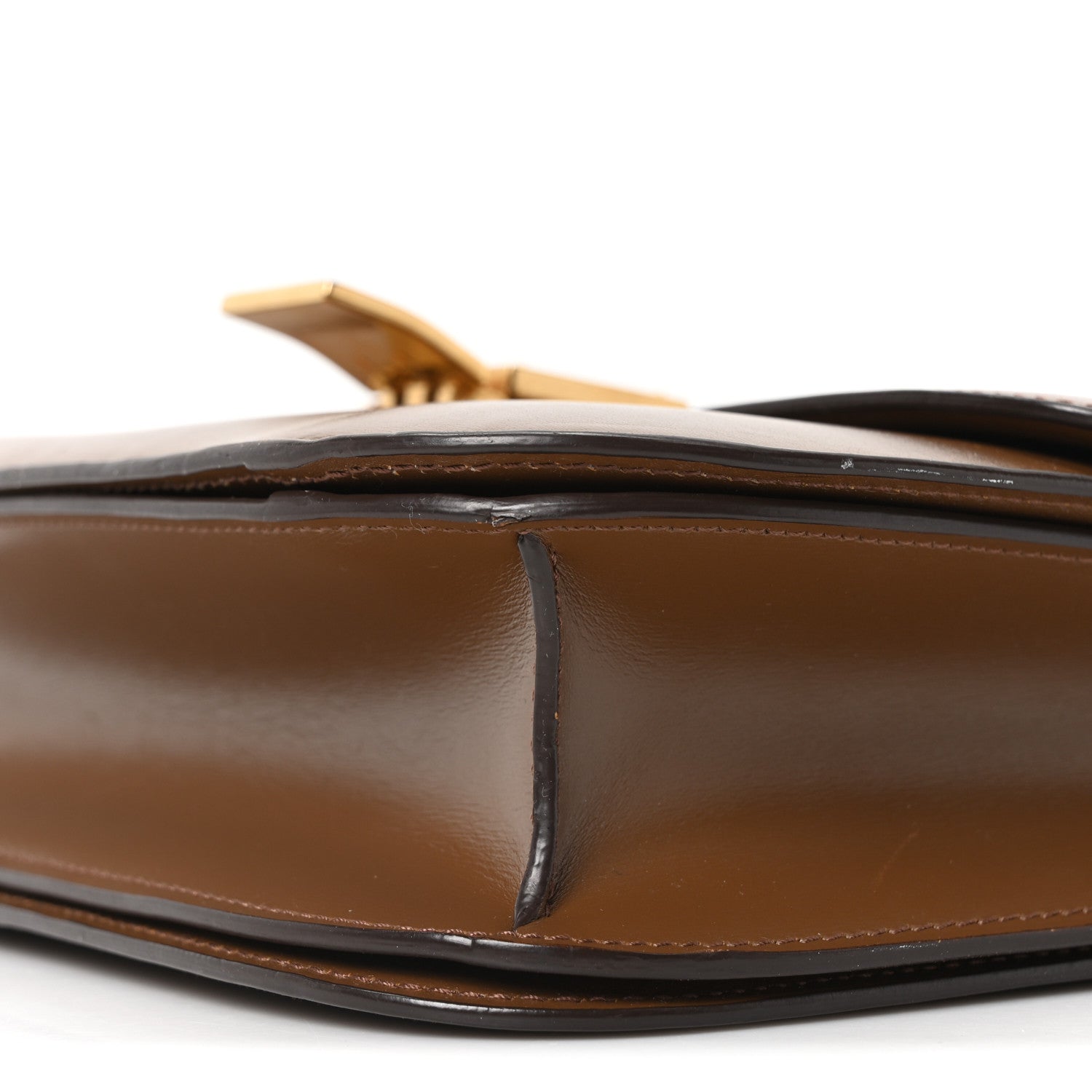 Celine Smooth Calfskin Medium Classic Box Flap Bag Light Camel 10 of 10