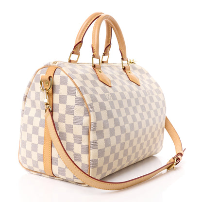 Louis Vuitton Damier Azur Speedy Bandouliere 30 4 of 17