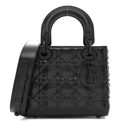 Christian Dior Calfskin Cannage Diamond Small My ABCDior Lady Dior Black 1 of 11