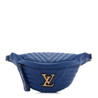 Louis Vuitton Calfskin New Wave Bumbag Blue Neon 1 of 10