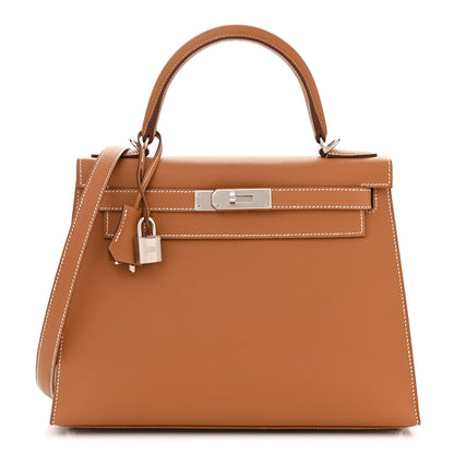 Hermes Epsom Kelly Sellier 28 Gold 1 of 11