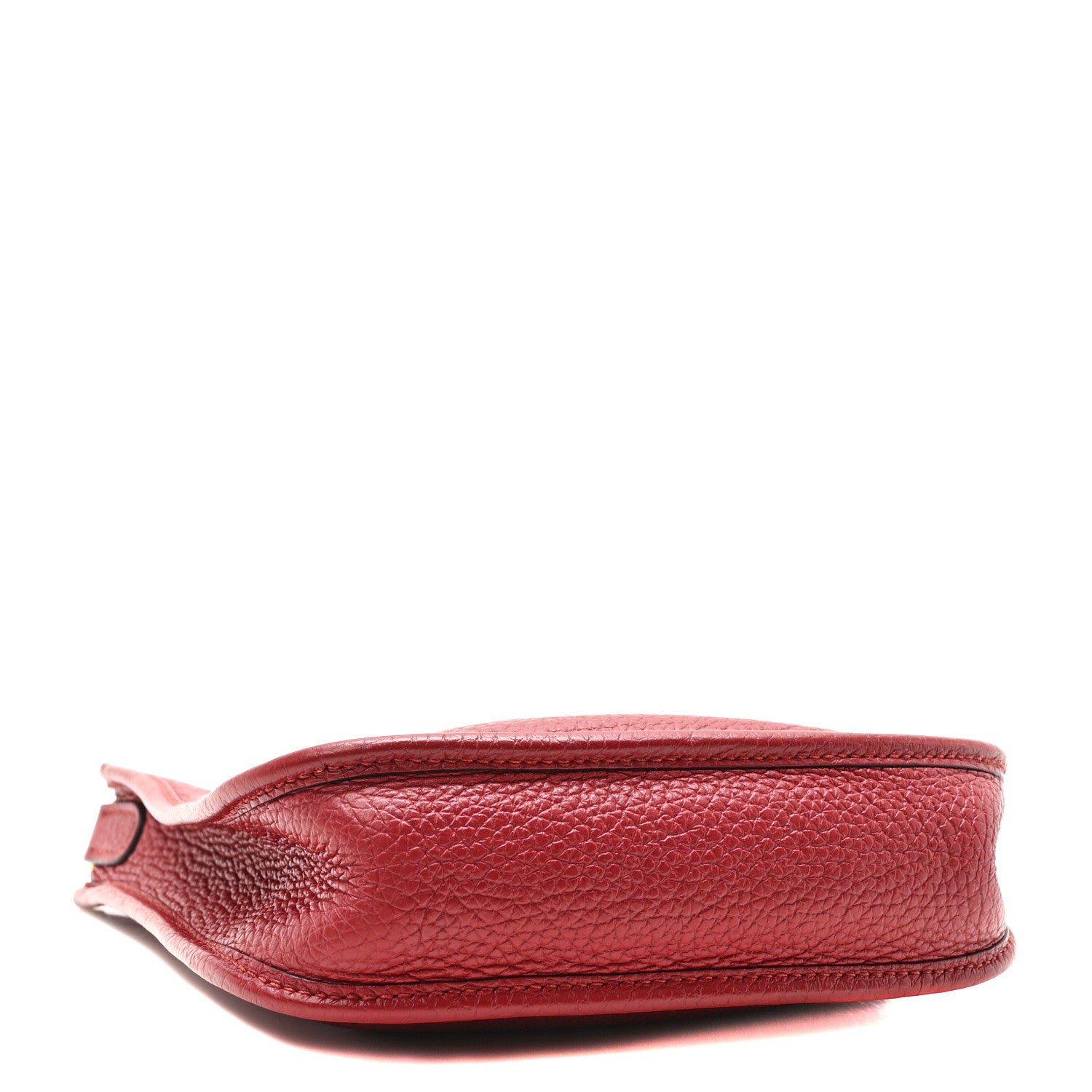 Hermes Taurillon Clemence Evelyne TPM Rouge Grenat 4 of 10