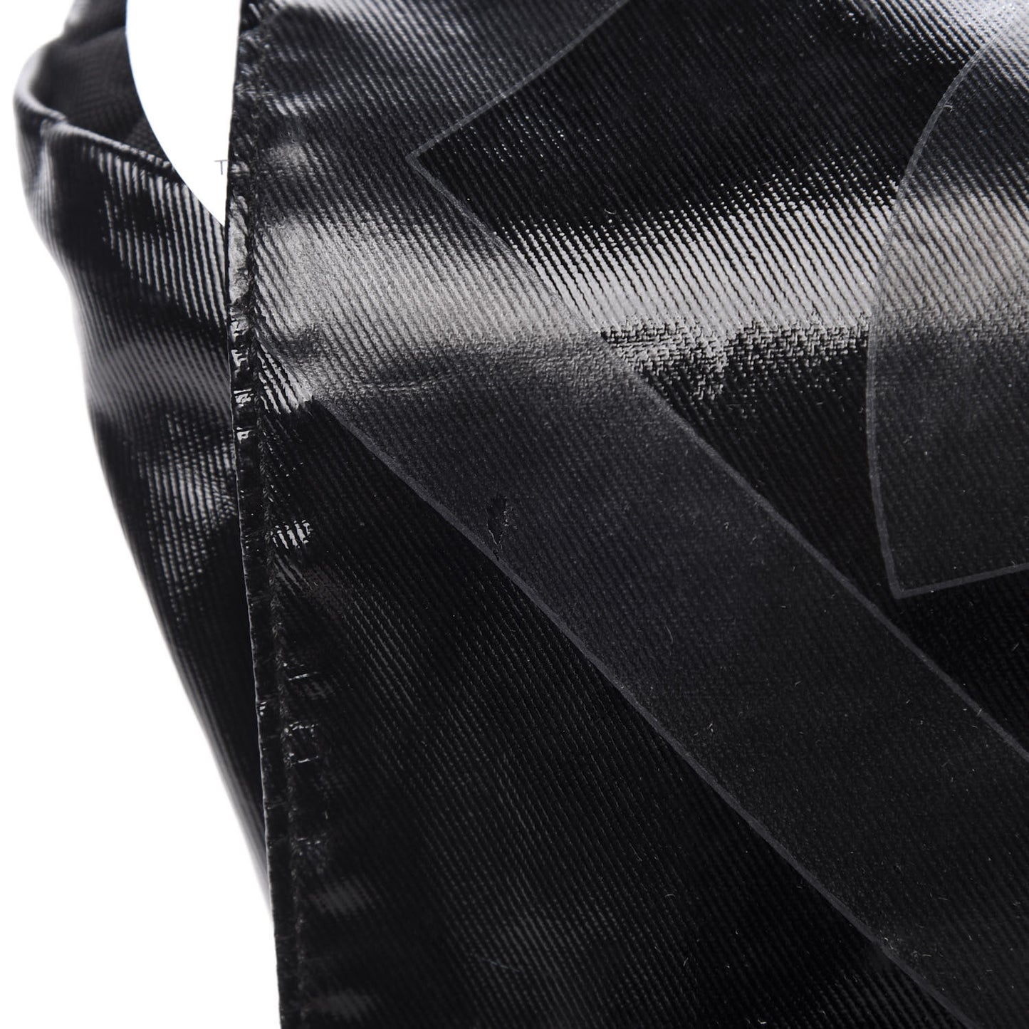 Coated Canvas Sport Messenger Black