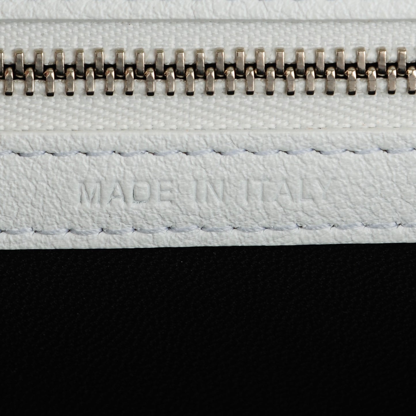 Grained Calfskin Perforated Diorama Flap Bag Latte