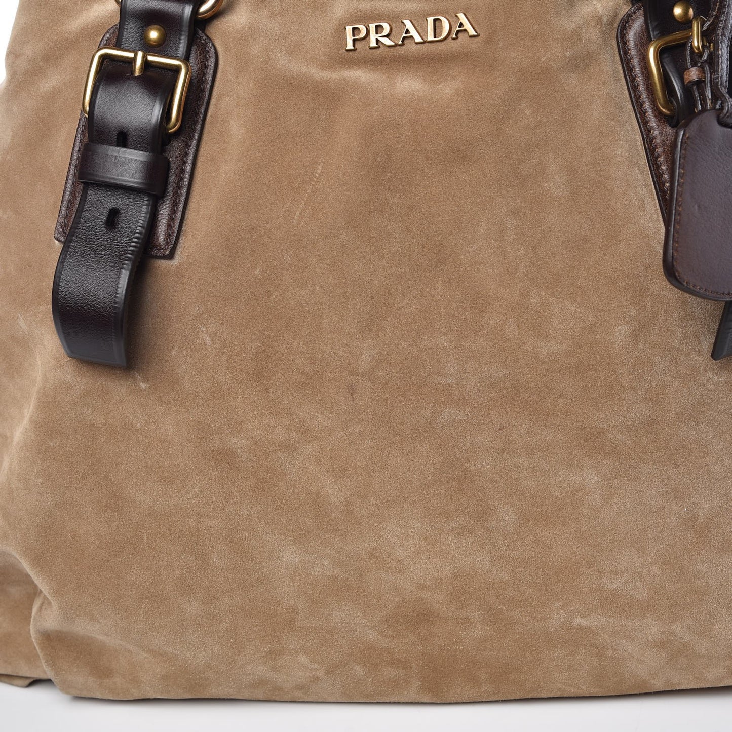 Scamosciato Suede Satchel Light Brown