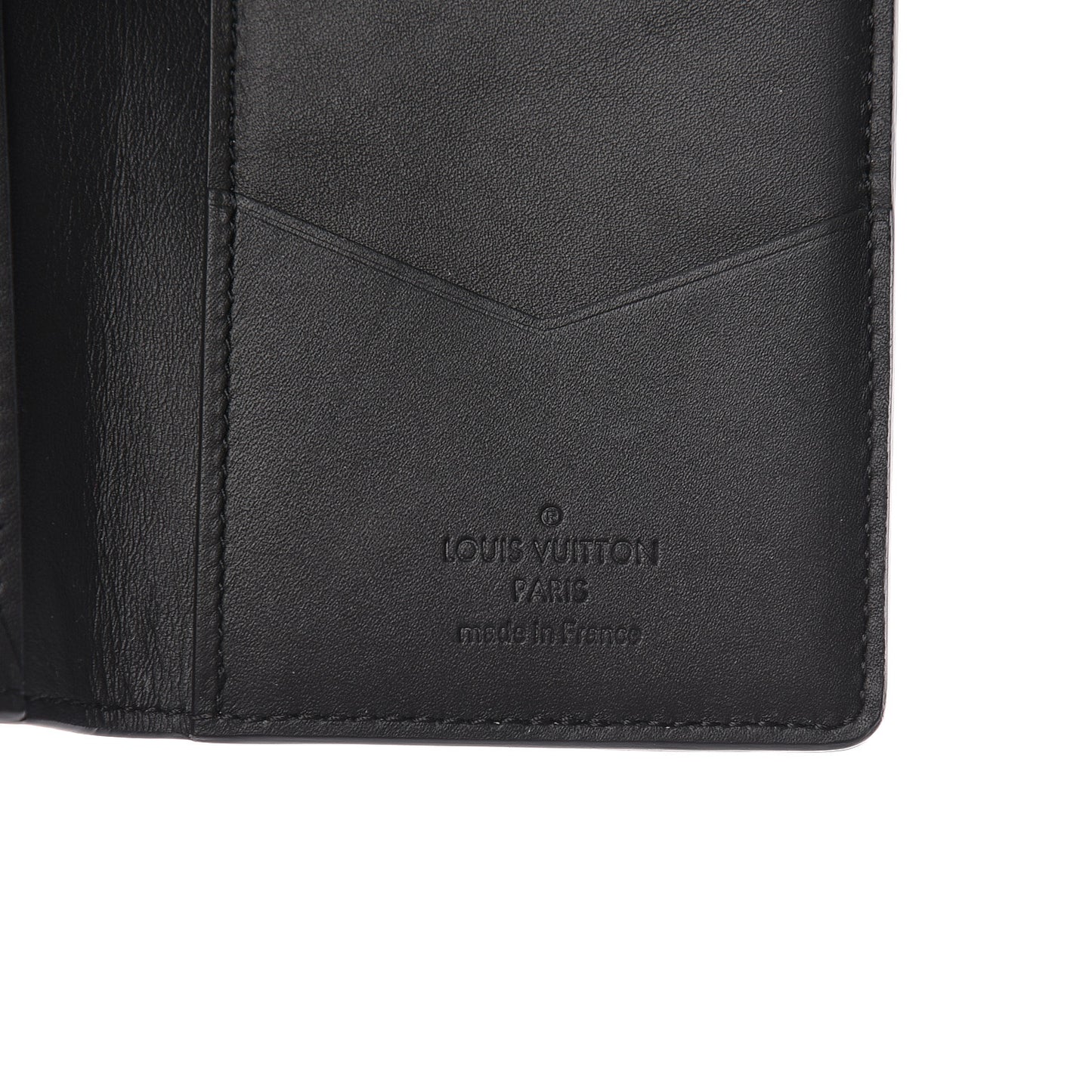 Taurillon Monogram Pocket Organizer Black