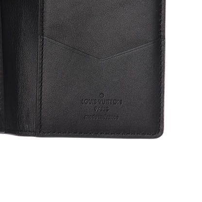 Louis Vuitton Taurillon Monogram Pocket Organizer Black 6 of 7