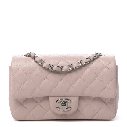 Chanel Caviar Quilted Mini Rectangular Flap Light Pink 1 of 11