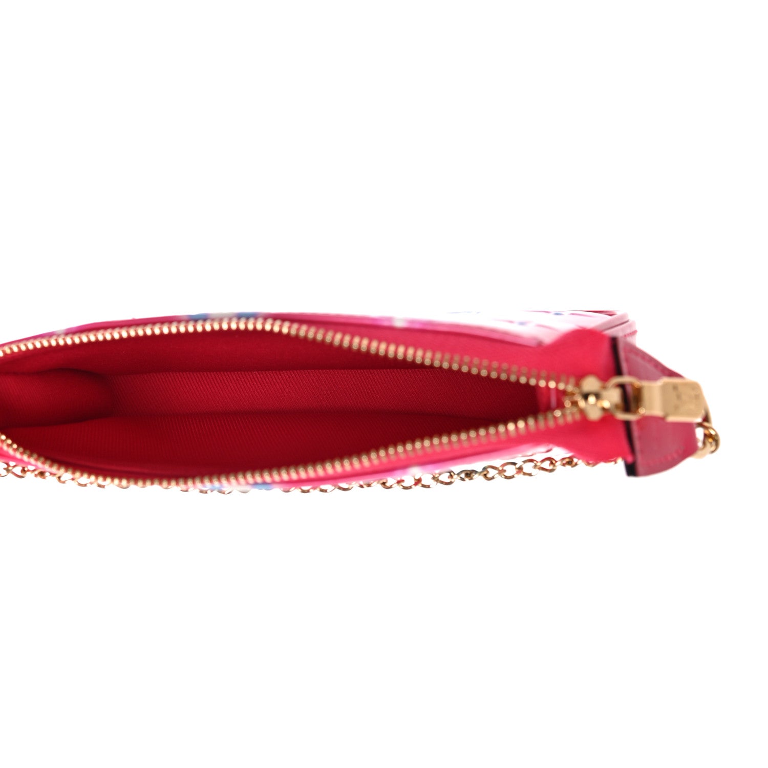 Louis Vuitton Vernis Valentine Mini Pochette Accessories Fuchsia Neon 5 of 10