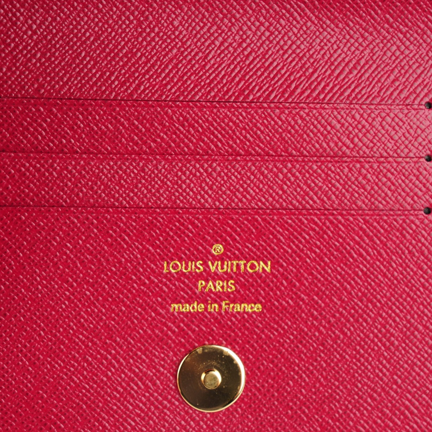 Monogram Adele Compact Wallet Fuchsia