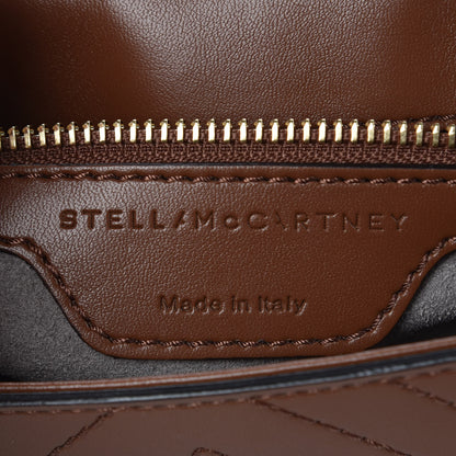 Stella McCartney Alter Nappa Star Medium Flap Shoulder Bag Brown 6 of 6