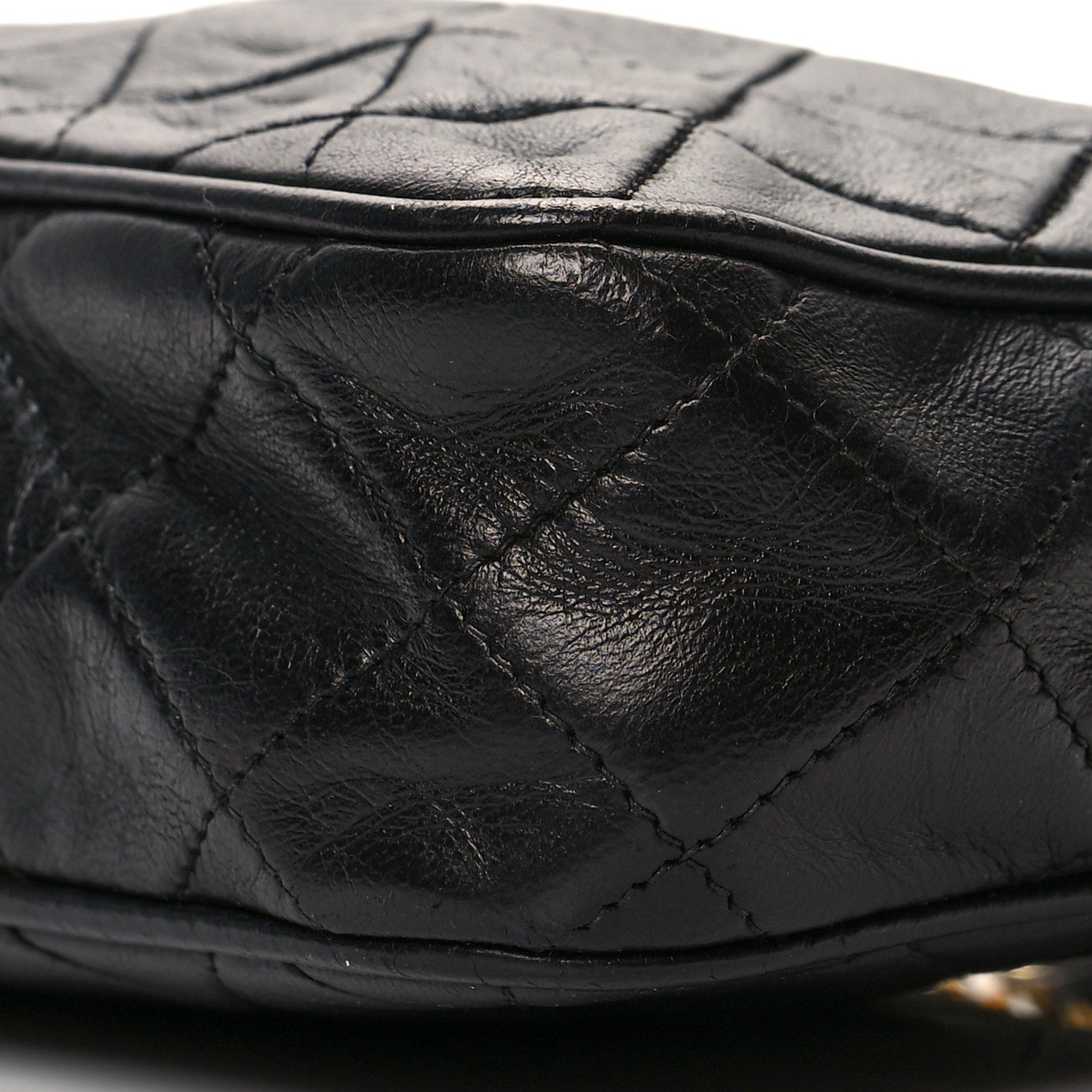 Chanel Lambskin Quilted Tassel Camera Case Black 9 of 9