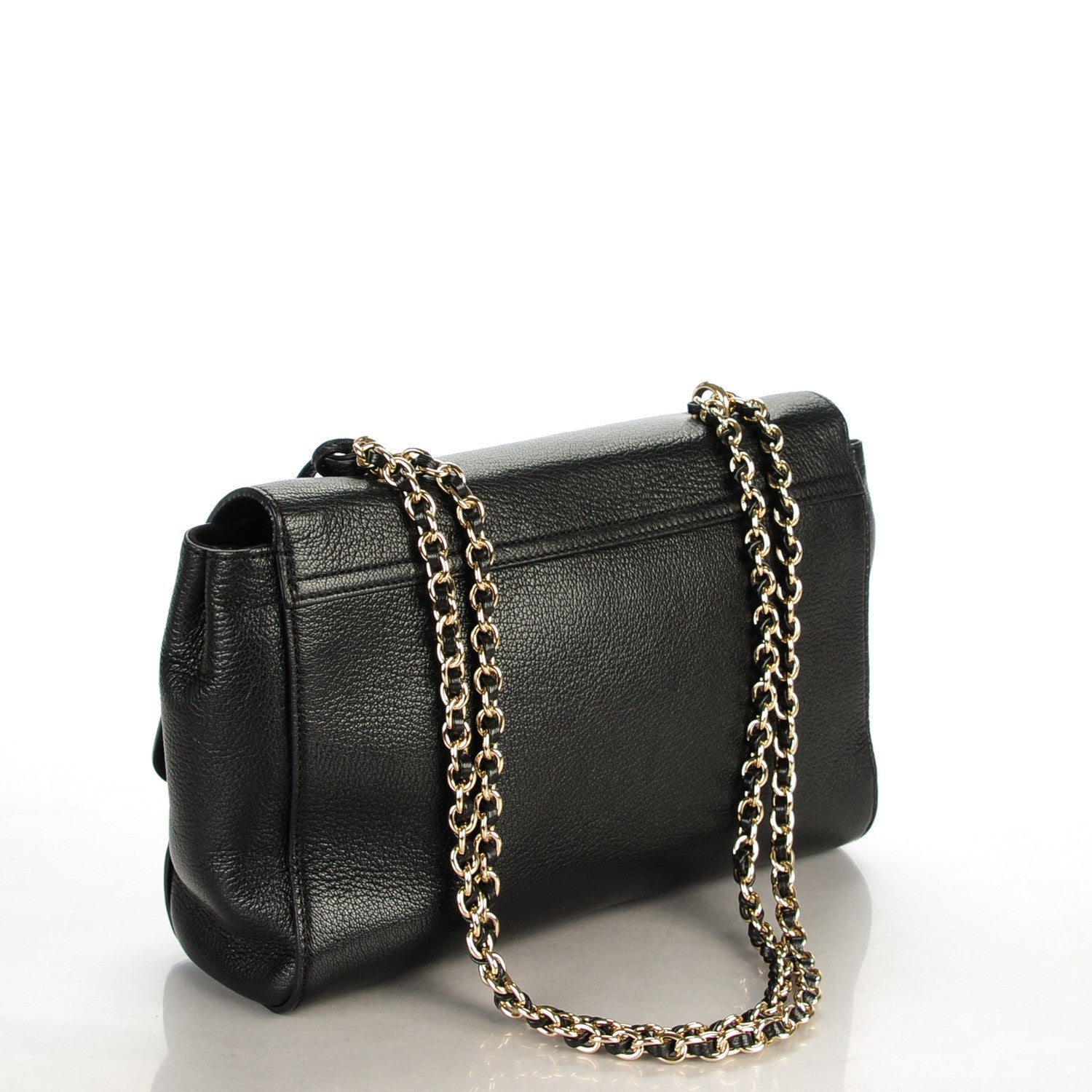 Mulberry Glossy Goatskin Medium Lily Black 3 of 9