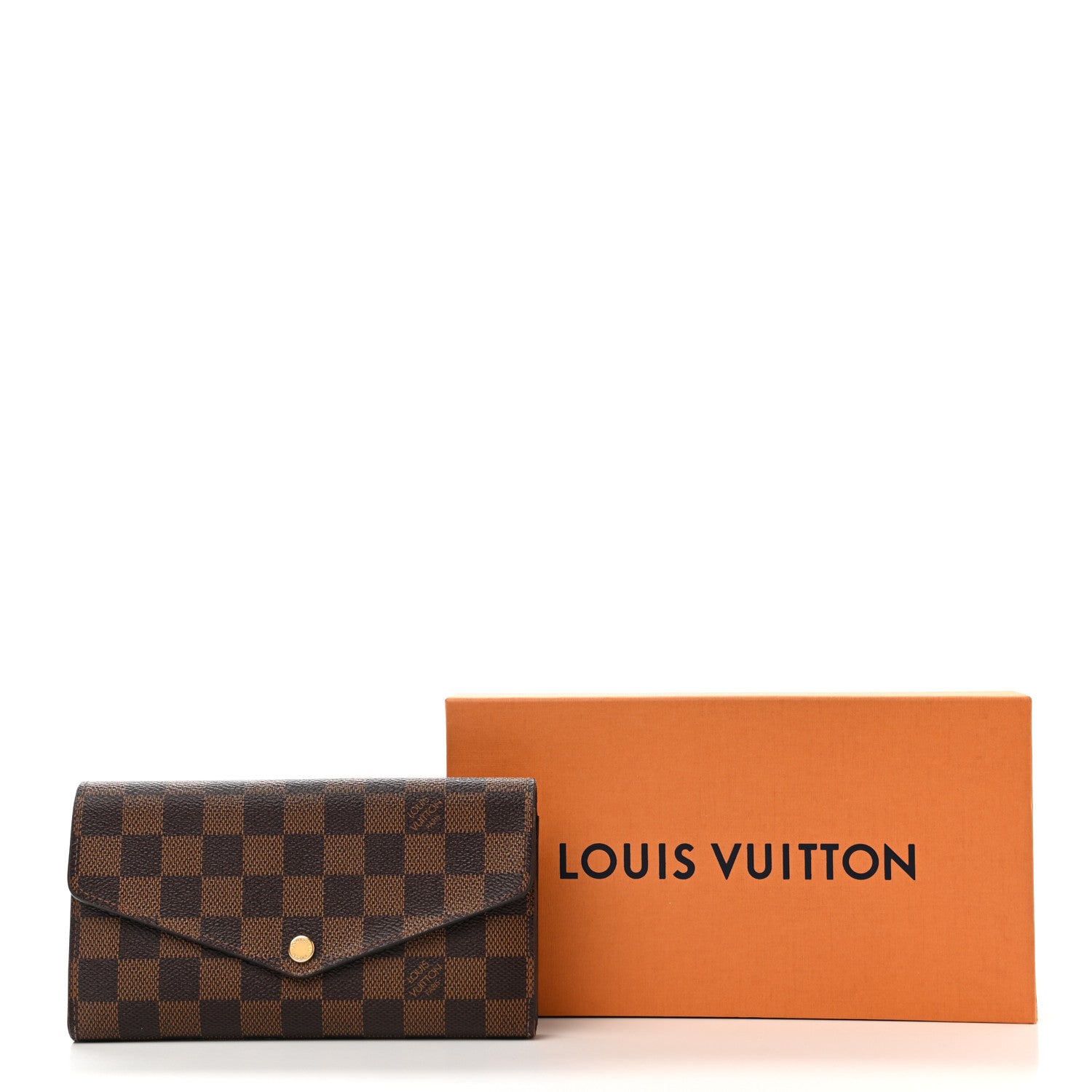 Louis Vuitton Damier Ebene Sarah Wallet NM 7 of 7