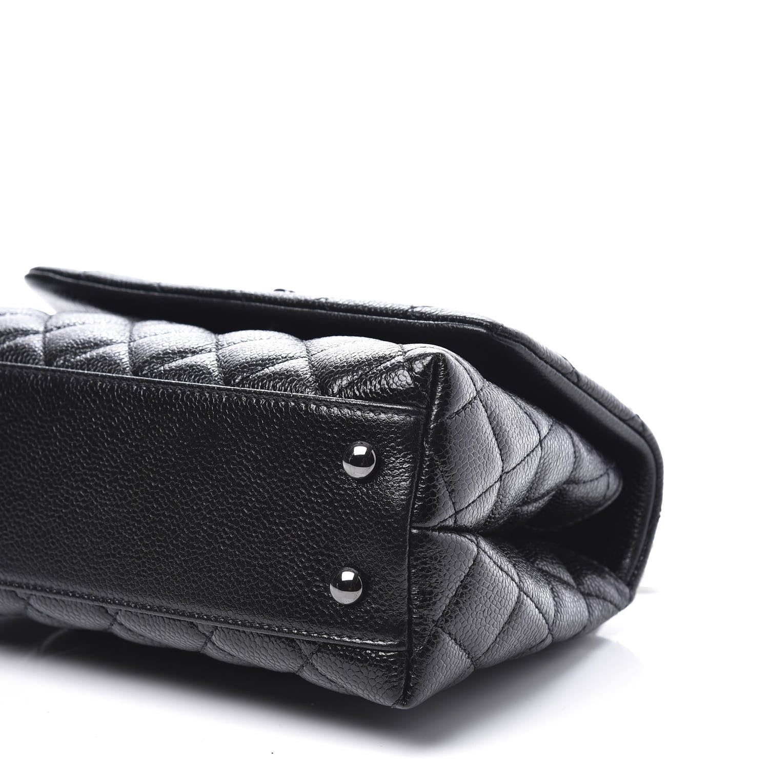 Chanel Caviar Quilted Mini Coco Handle Flap So Black 6 of 11
