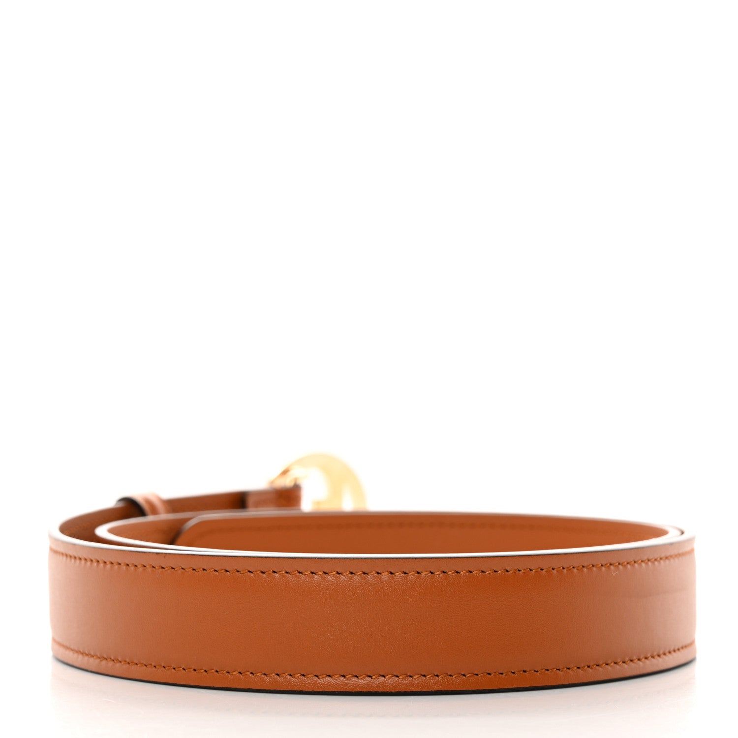Gucci Ciny Lux Calfskin Blondie 30mm Belt 90 36 Blondie Cognac 2 of 5