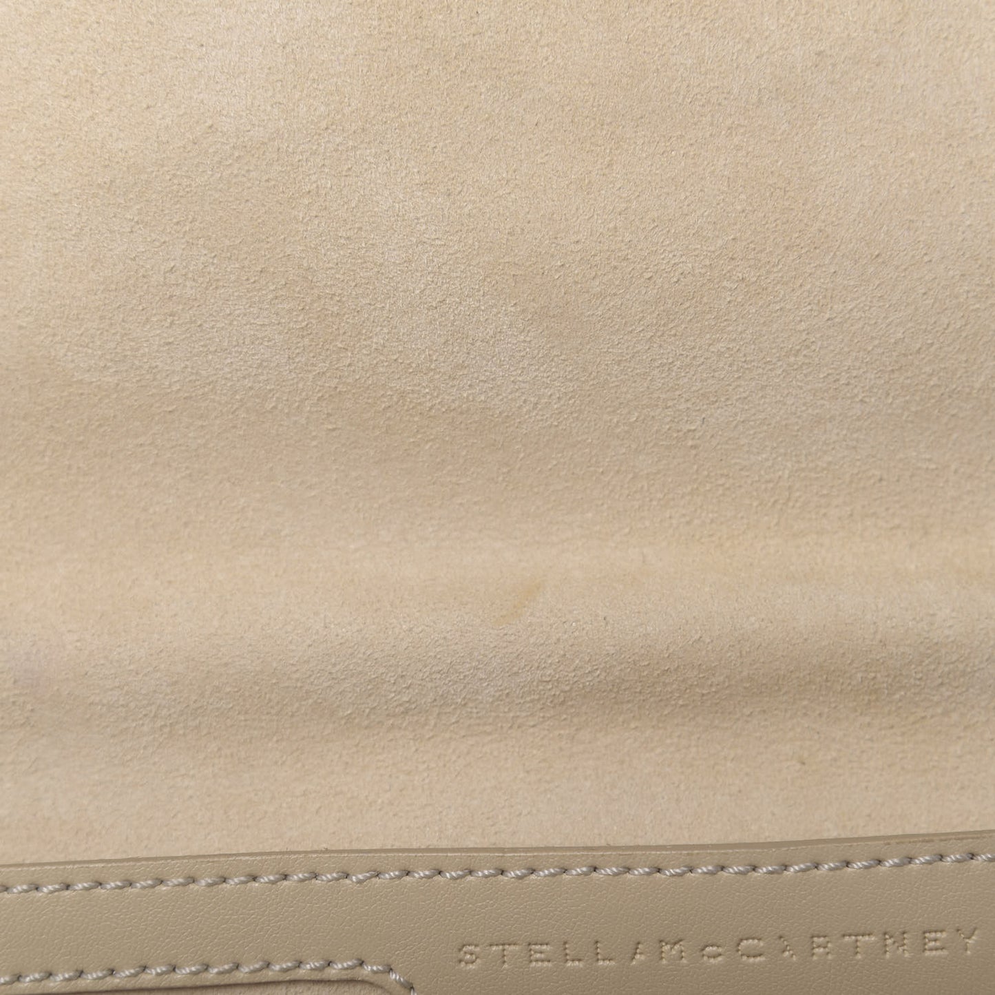 Macrame Mini Falabella Shoulder Bag Egg White