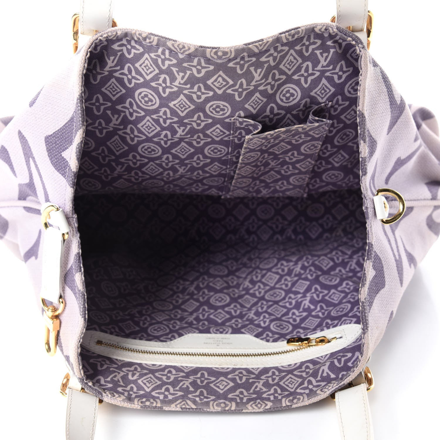 Louis Vuitton Tahitienne Cabas PM Lilac 5 of 10