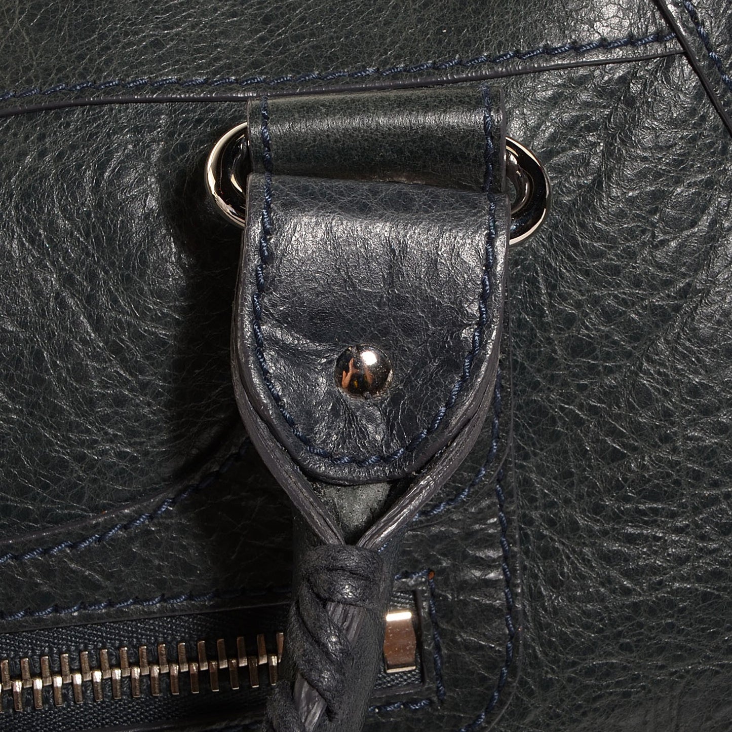 Agneau Giant 21 Silver Hardware Work Anthracite