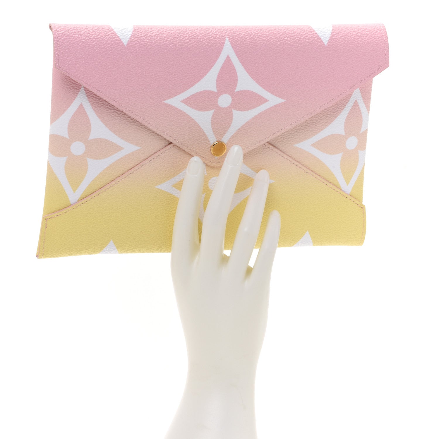 Louis Vuitton Monogram Giant By The Pool Large Kirigami Pochette Pink 2 of 8