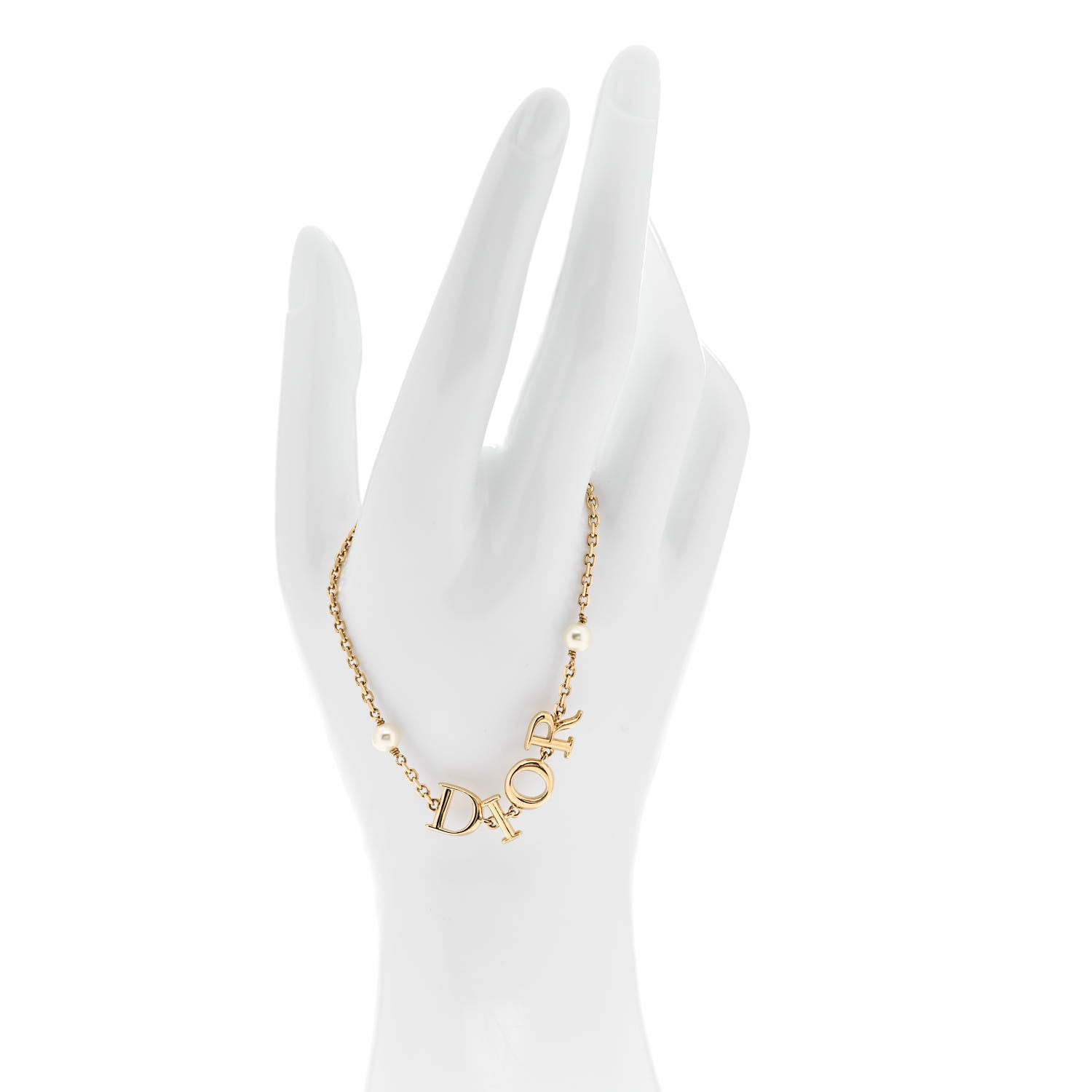 Christian Dior Metal Pearl Dio(r)evolution Bracelet Gold 2 of 5
