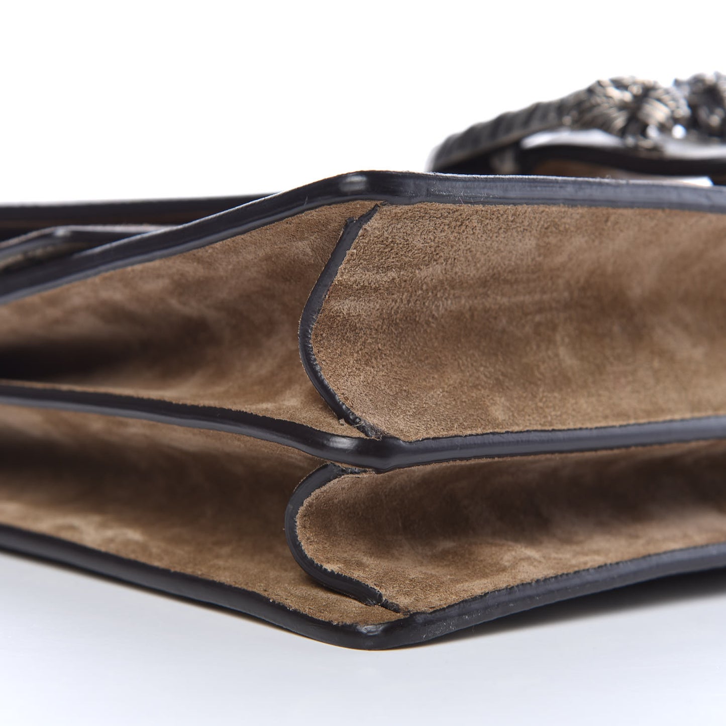 GG Supreme Monogram Medium Dionysus Shoulder Bag Taupe