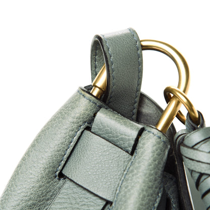 Chloe Calfskin Small Owen Flap Bag Cloudy Blue 14 of 22