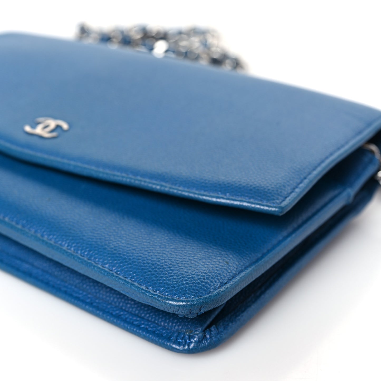 Caviar Sevruga Wallet on Chain WOC Blue